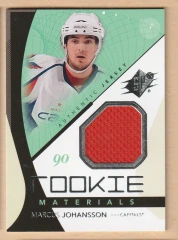 2010-11 SPx Rookie Materials Jersey Marcus Johansson #RM-MJ